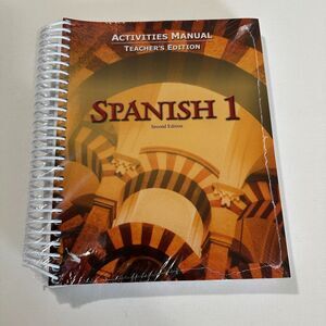 BJU Spanish 1 Activities Manual Teacher's‎ Edition 2nd edition
